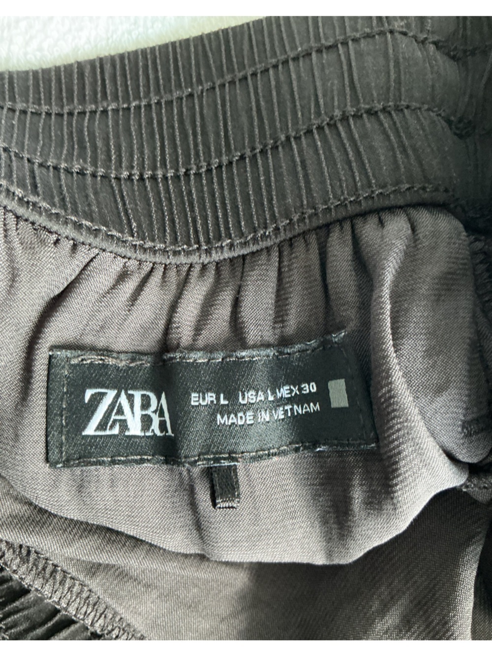 Zara Black Wide-Leg Pants - Picture 10 of 16